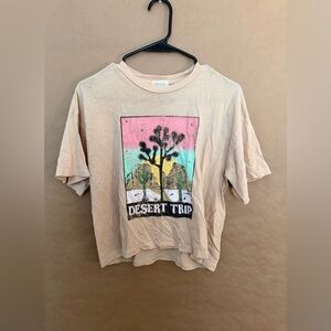Desert Trip Graphic Tee - Tan